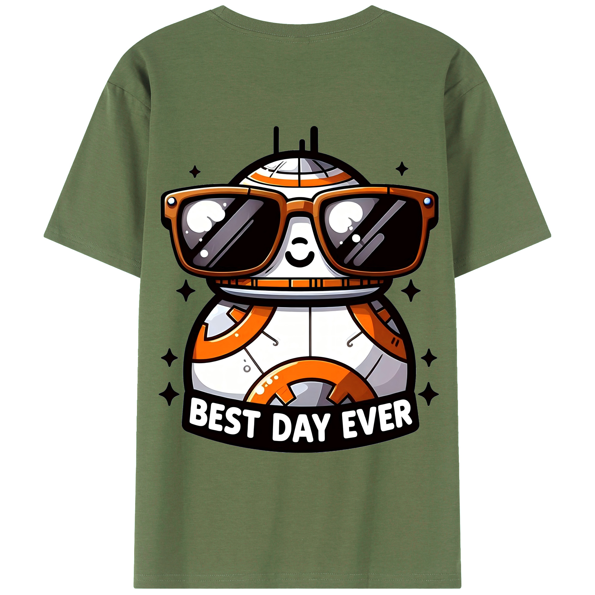（画像用） スター・ウォーズ Star Wars 綿100％ メンズ半袖Tシャツ（バックプリント） 通気性